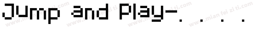 Jump and Play字体转换